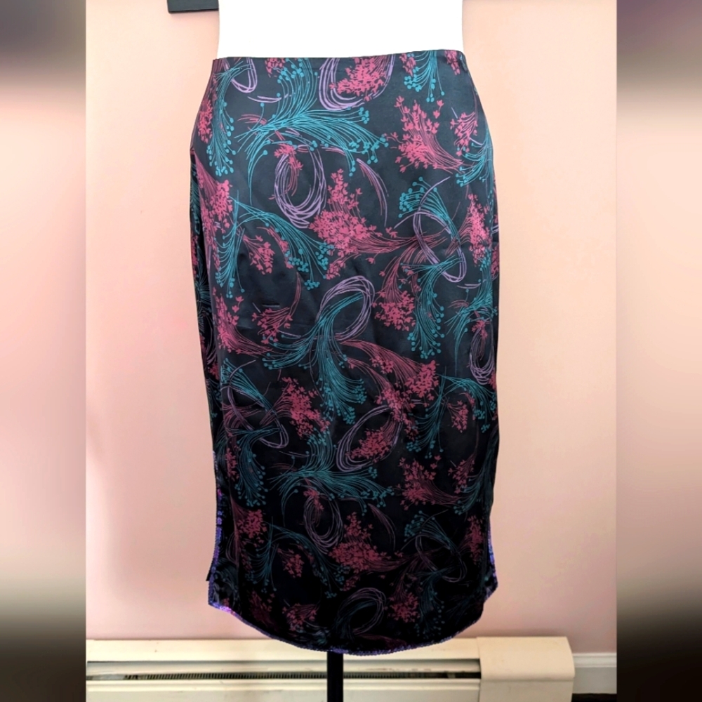Vintage silk Betsey Johnson skirt